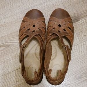 Brown Leather Women's Shoes